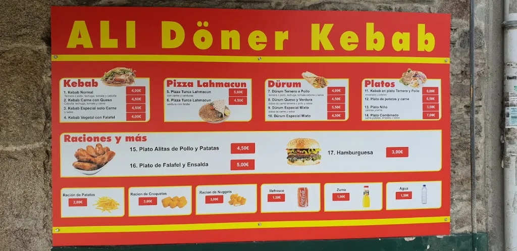 Menu_Ali doner kebab_Pontedeume_image_1