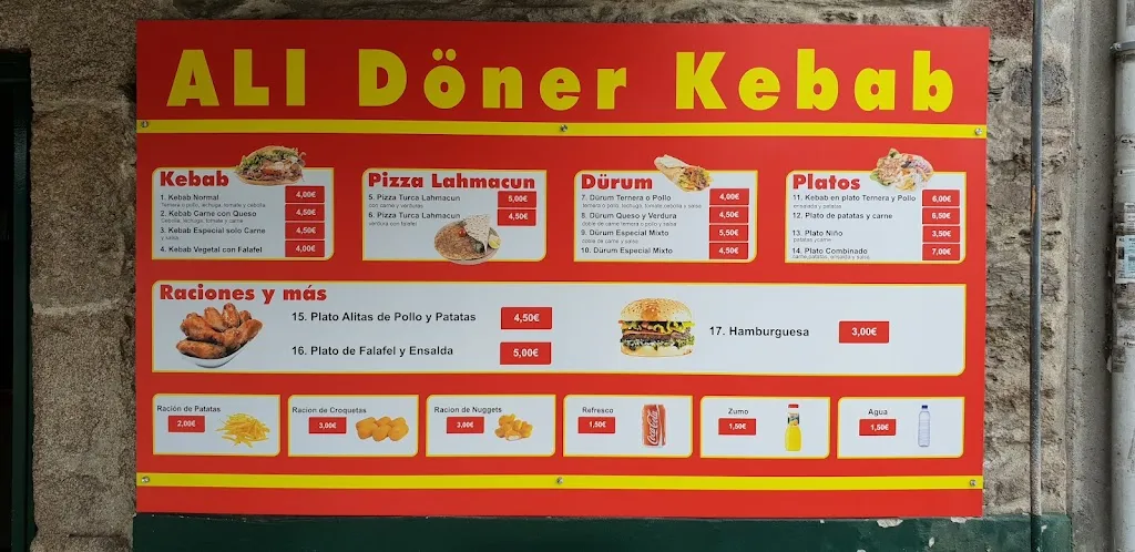 Menu_Ali doner kebab_Pontedeume_image_4