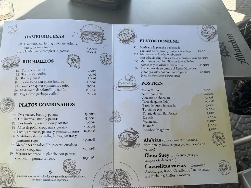 Menu_Cafetería Doniene_Bakio_image_1