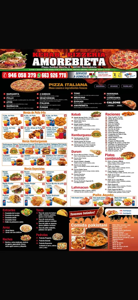 Menu_KEBAB PIZZERÍA AMOREBIETA_Amorebieta-Etxano_image_3
