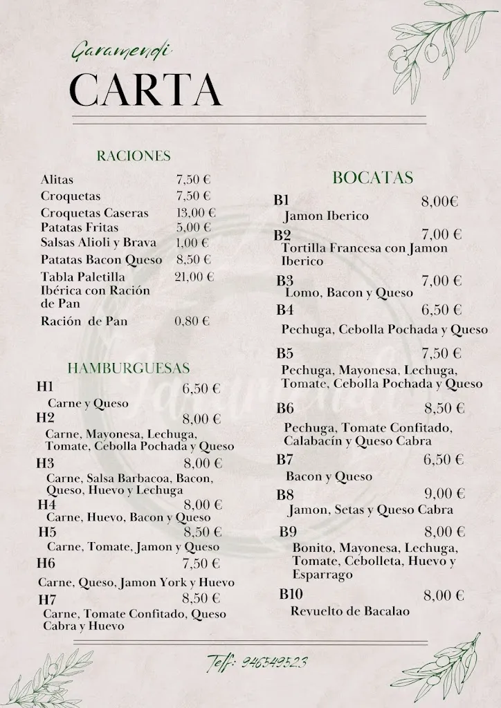 Menu_Bar Garamendi_Amorebieta-Etxano_image_1