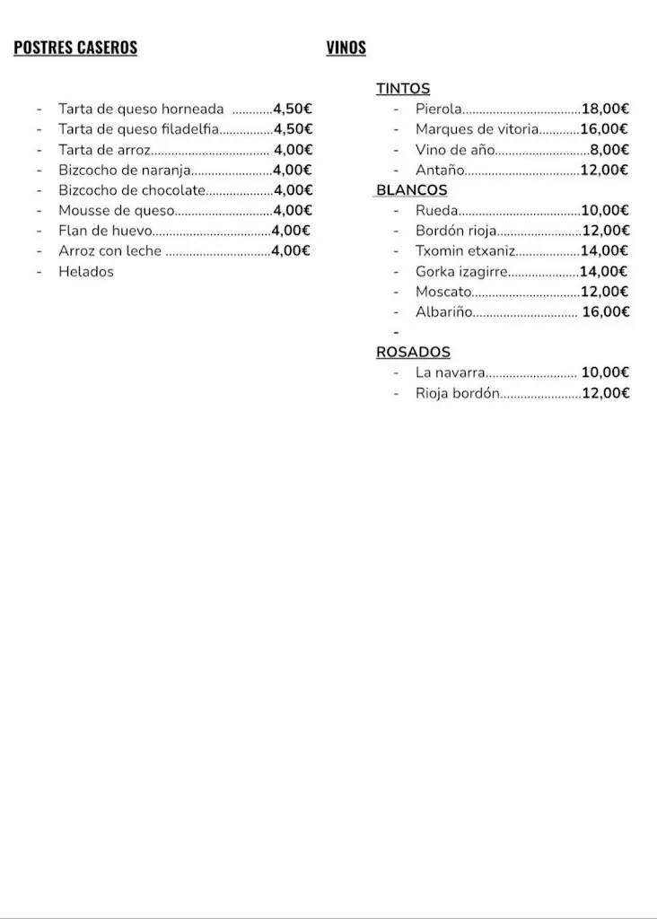 Menu_Restaurante Pulperia A Queimada_Amorebieta-Etxano_image_3