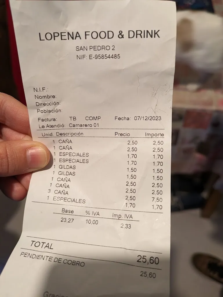 Mirella Guerrero Garcia_Bar Lopena Food & Drink_Amorebieta-Etxano_review