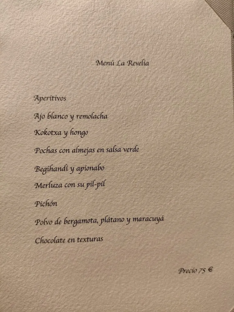 Menu_Restaurante La Revelia_Amorebieta-Etxano_image_1