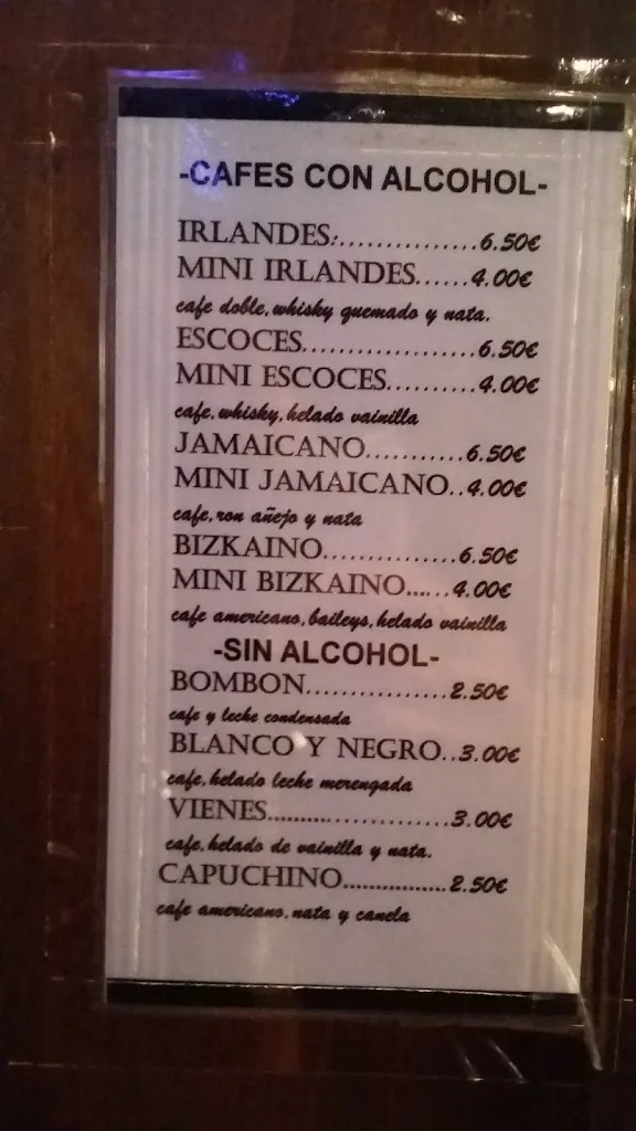 Menu_Hogan's Irish Tavern_Amorebieta-Etxano_image_2