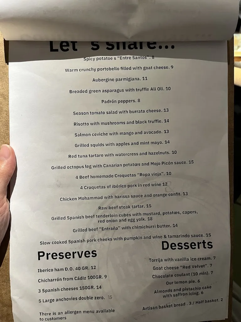 Menu_Entre Santos Cocktail Bar & Food_Santiso_immagine_4