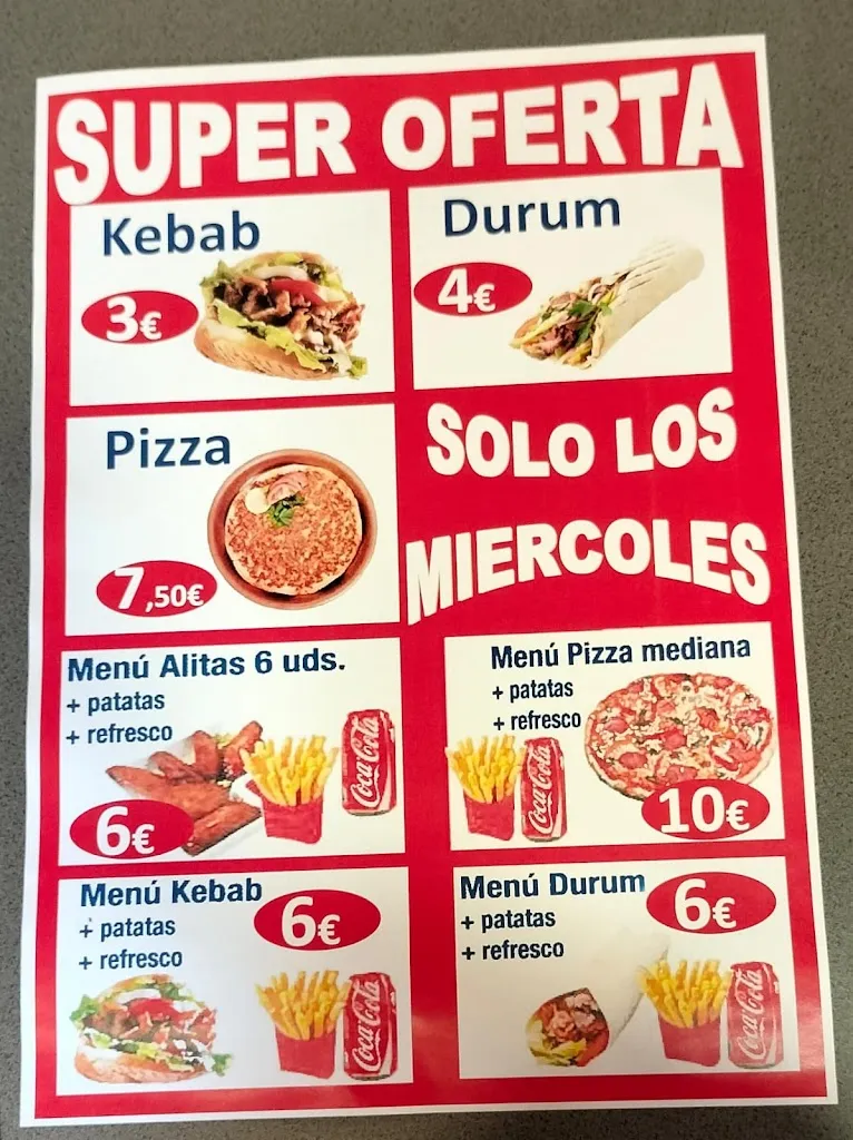 Menu_K2 Kebab Pizzería_Amorebieta-Etxano_image_3