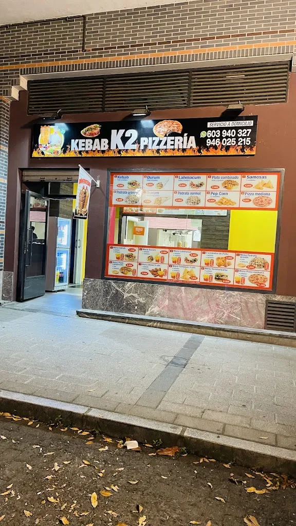 K2 Kebab Pizzería restaurant in Amorebieta-Etxano