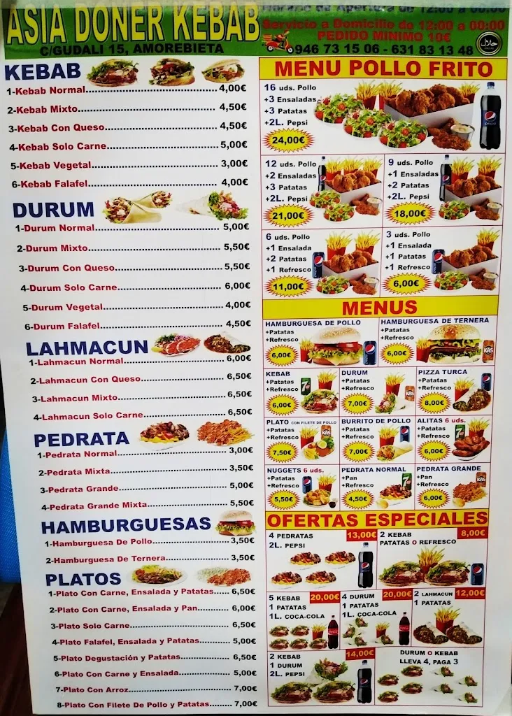Asia Doner Kebab Gudari_Amorebieta-Etxano_menu_image_1