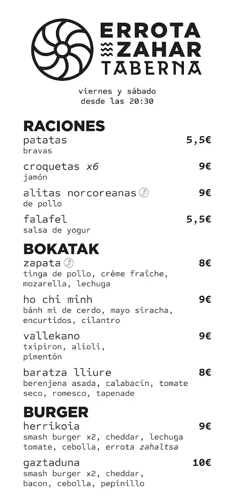 Menu_Errota Zahar Gunea_Balmaseda_image_1