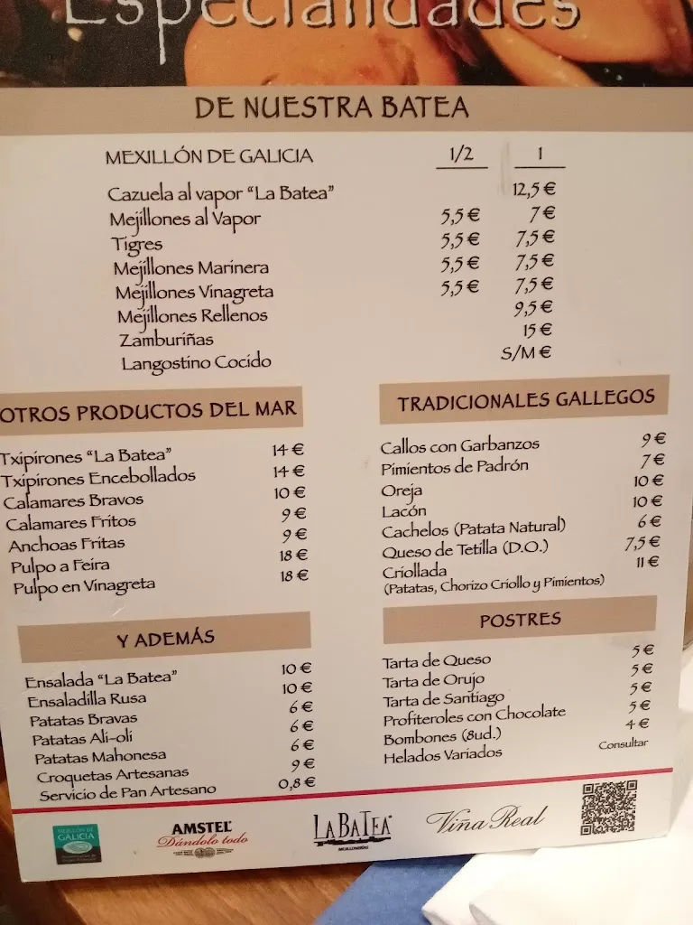 Menu_La Batea Mejillonerías Barakaldo_Barakaldo_image_2