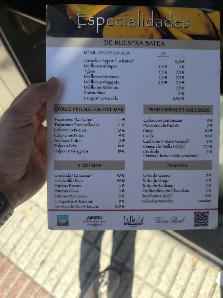 Menu_La Batea Mejillonerías Barakaldo_Barakaldo_image_4
