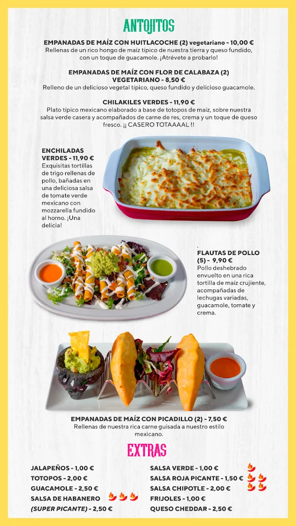 Menu_Cantina Mexicana Las Marías Barakaldo_Barakaldo_image_4