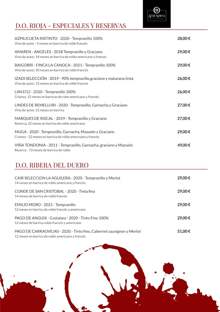 Menu_SERENDIPIA Restaurante._Barakaldo_image_2