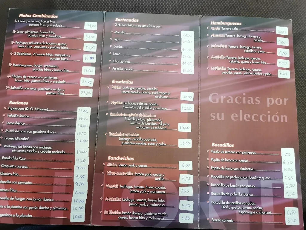 Menu_Restaurante La Florida_Barakaldo_image_3
