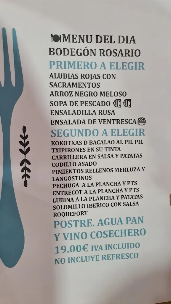 Menu_Restaurante Rosario Bodegón_Barakaldo_image_1