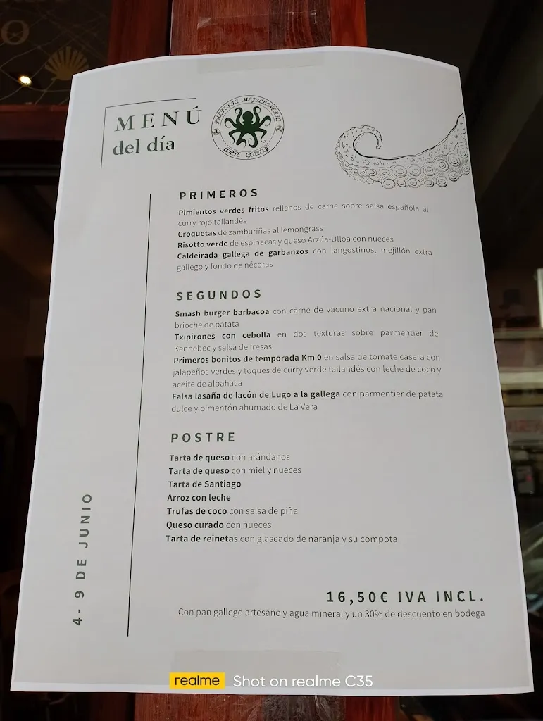 Menu_Arte Gallego jatetxea_Barakaldo_image_1