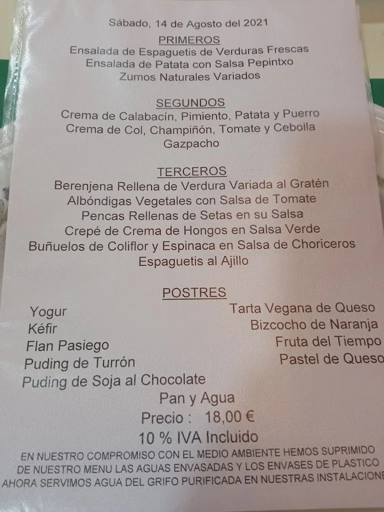 Menu_Restaurante Vegetariano Pepintxo_Barakaldo_image_3