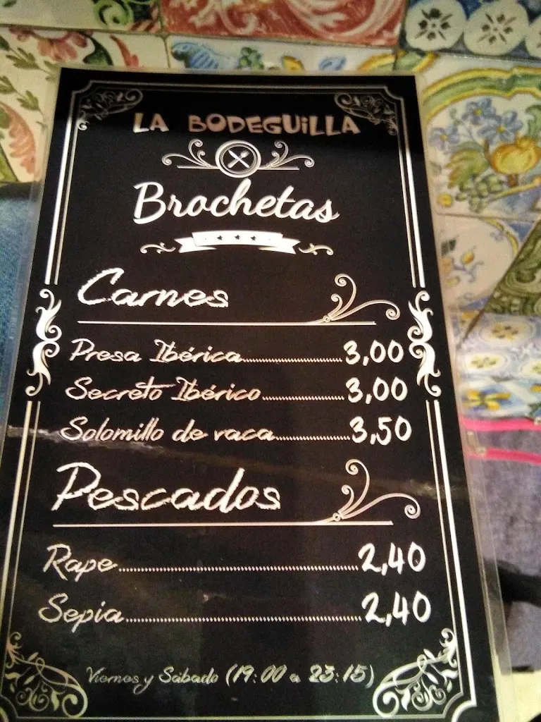 Menu_La Bodeguilla Barakaldo_Barakaldo_image_1