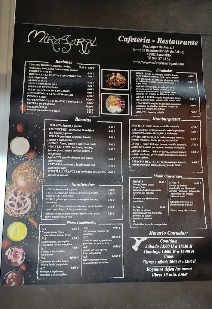 Menü_Miragarri jatetxea_Barakaldo_Bild_3