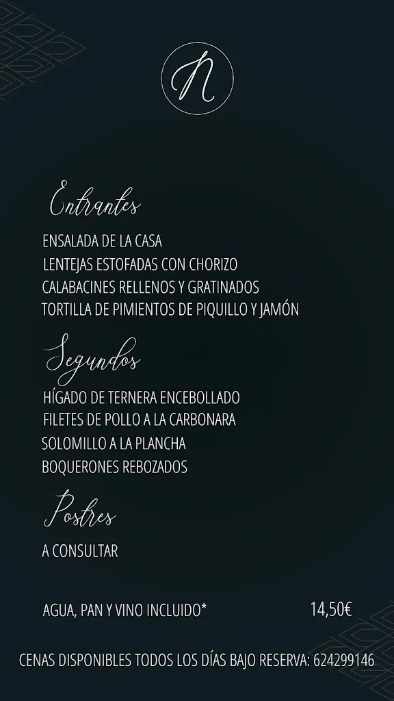 Menu_Restaurante en Basauri - Nastase Gastro Bar_Basauri_image_2