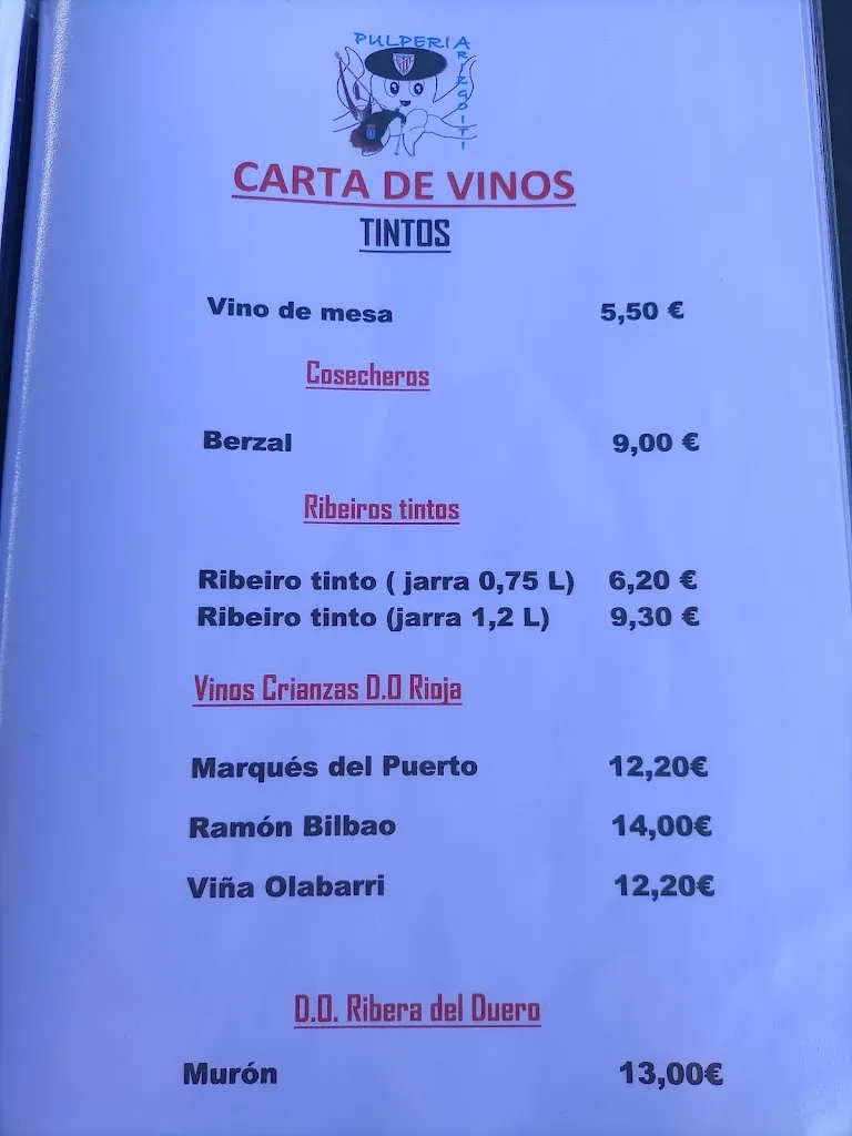 Menu_Pulperia Arizgoiti_Basauri_image_2