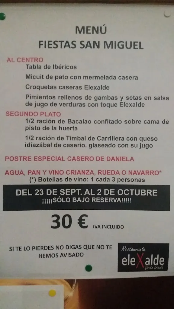 Menü_Elexalde Jatetxea_Basauri_Bild_2