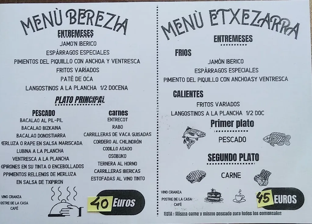 Menu_Etxe-Zarra Jatetxea_Basauri_image_2