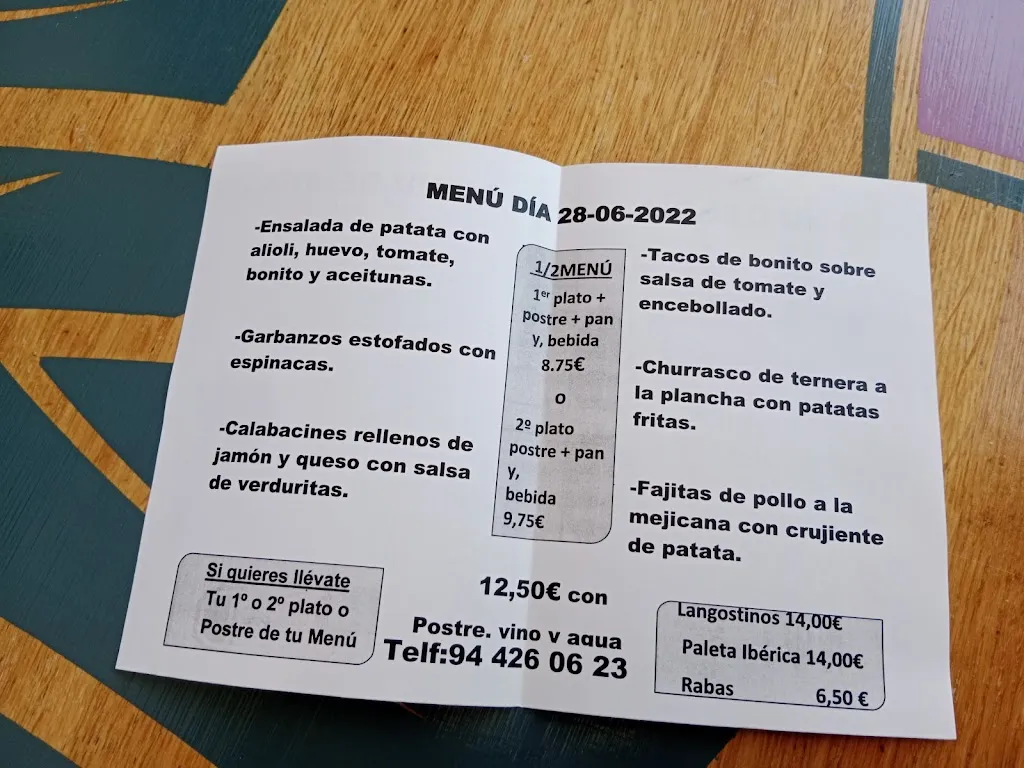 Menu_Pozokoetxe jatetxea_Basauri_image_1