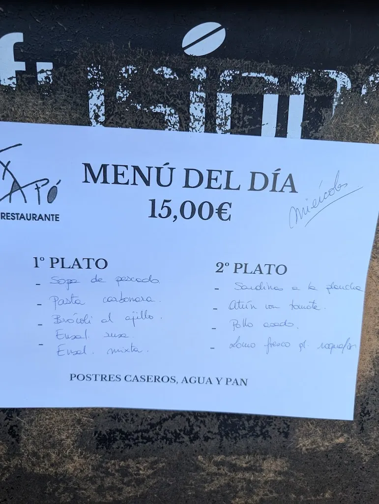 Menu_Restaurante Txapo_Basauri_immagine_1