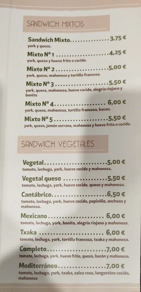 Menu_Cafetería Jamaica_Basauri_image_1