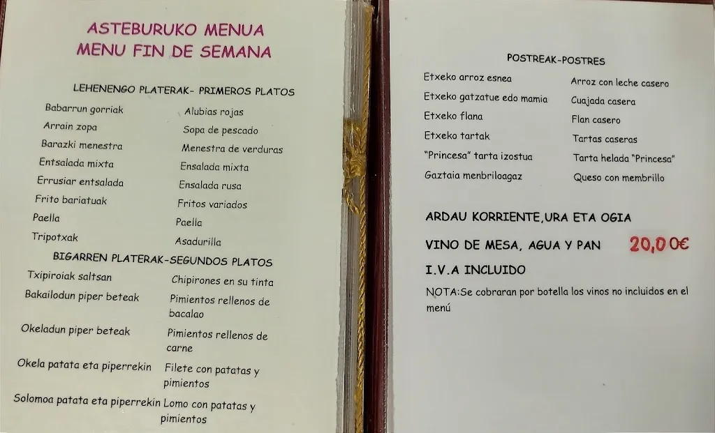 Menu_Azurmendi Jatetxea_Dima_image_1