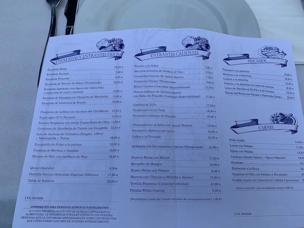 Menu_Cervecera Asador Berango_Berango_immagine_1