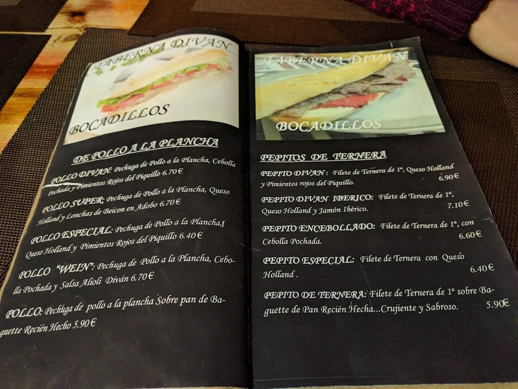 Menu_taberna divan, berango_Berango_image_4