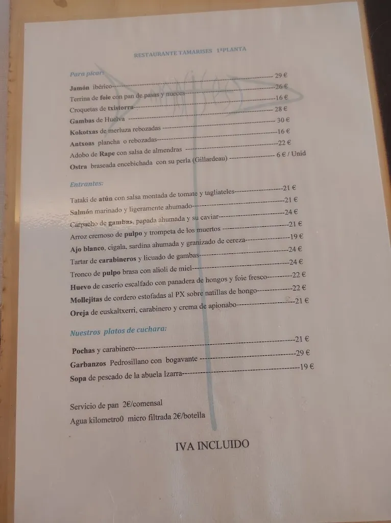 Menu_Tamarises Izarra jatetxea_Berango_image_1