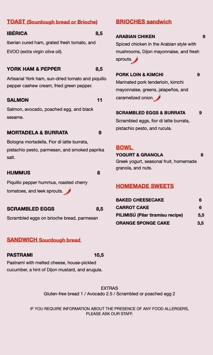 Menu_La Granadina Brunch_Berango_image_1