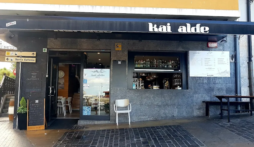 kai alde restaurant in Bermeo