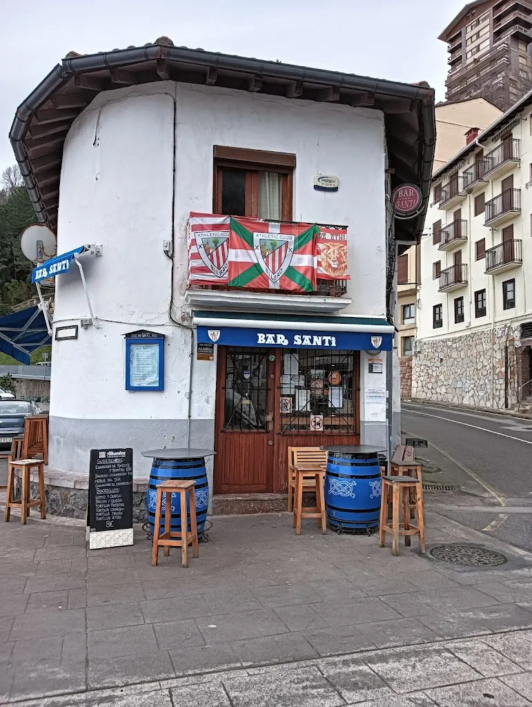 Bar santi restaurant in Elantxobe
