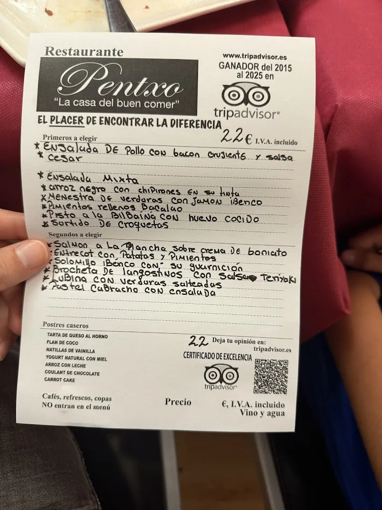 Menu_Restaurante Pentxo_Bilbao_image_3