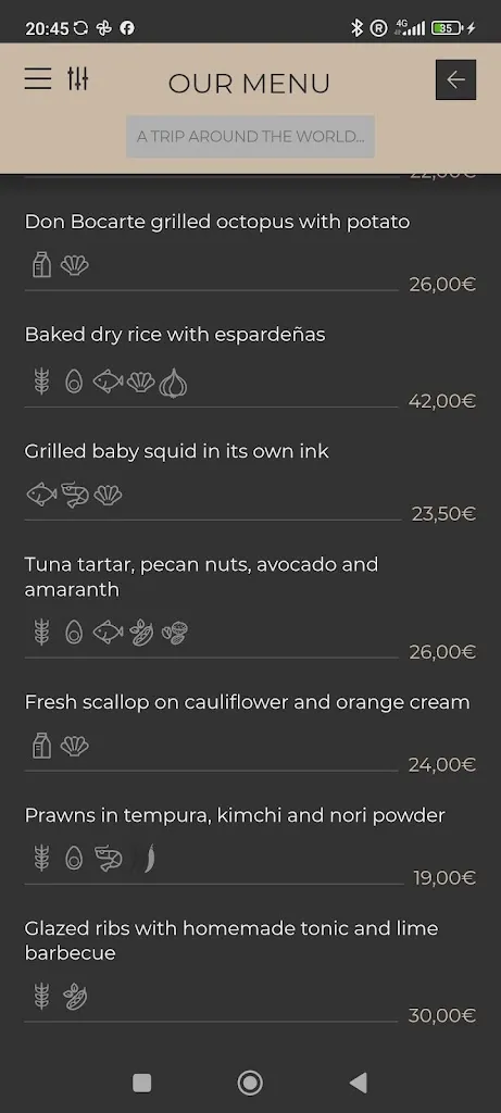 Menu_La Gavilla_Bilbao_image_2