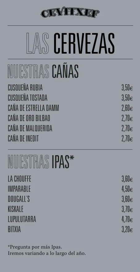 Menu_Cevitxef Bilbao_Bilbao_image_1