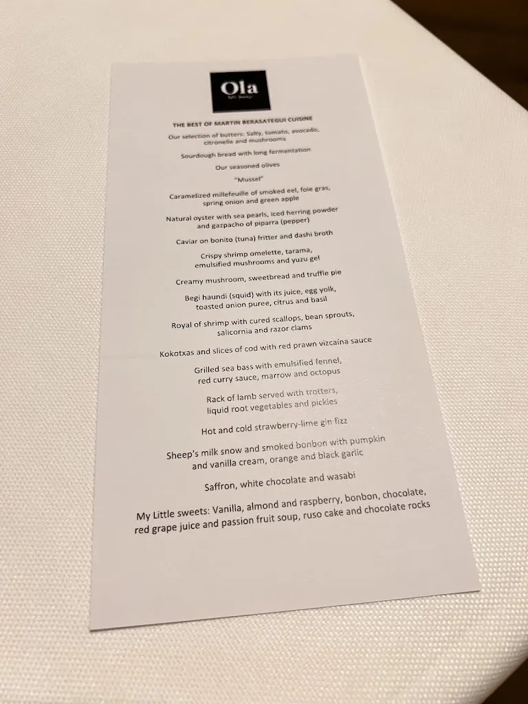 Ola Martin Berasategui_Bilbao_menu_image_1