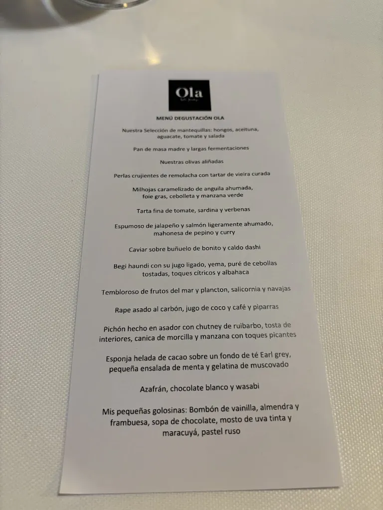 Menu_Ola Martin Berasategui_Bilbao_image_2