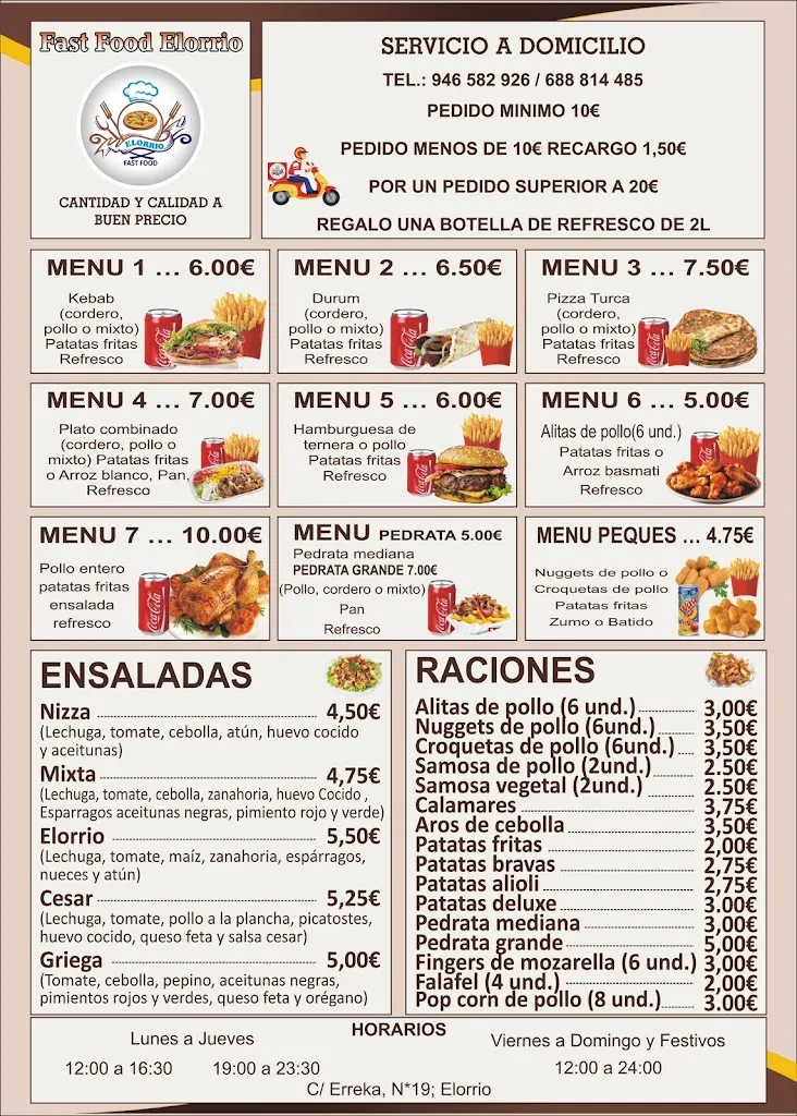 Menu_Fast Food Elorrio | Restaurante Comida rapida en Elorrio_Elorrio_image_3