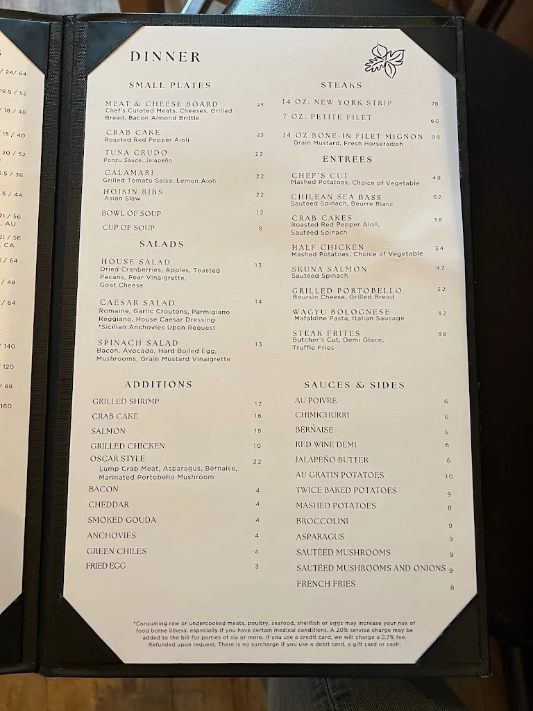 Menu_Seasons of Durango_Durango_image_1