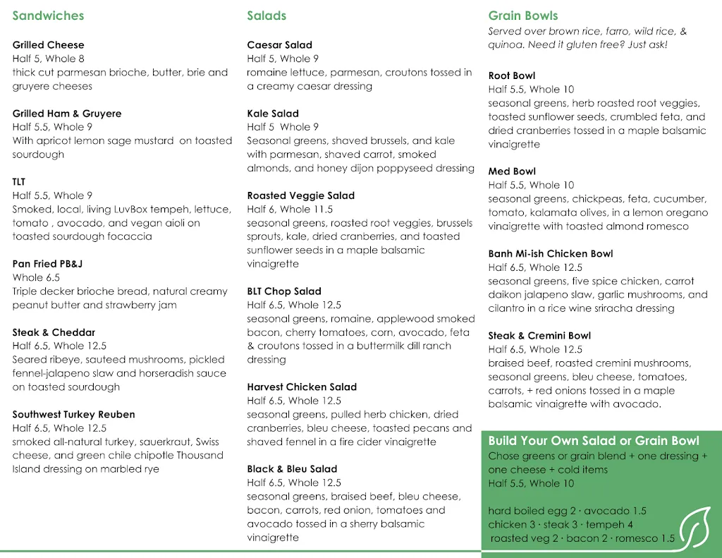 Menu_Sage Fresh Eats_Durango_immagine_1