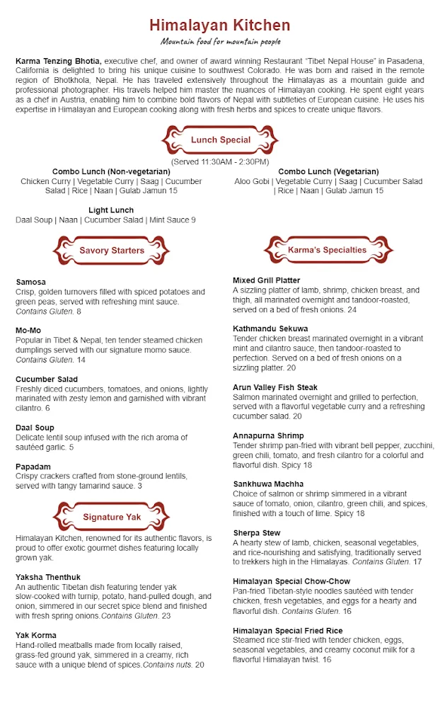 Menu_Himalayan Kitchen_Durango_image_3