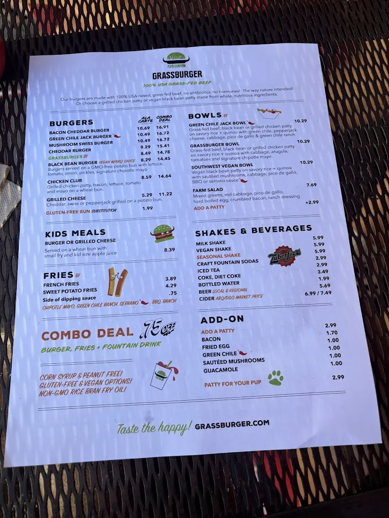 Menu_Grassburger _Durango_image_4