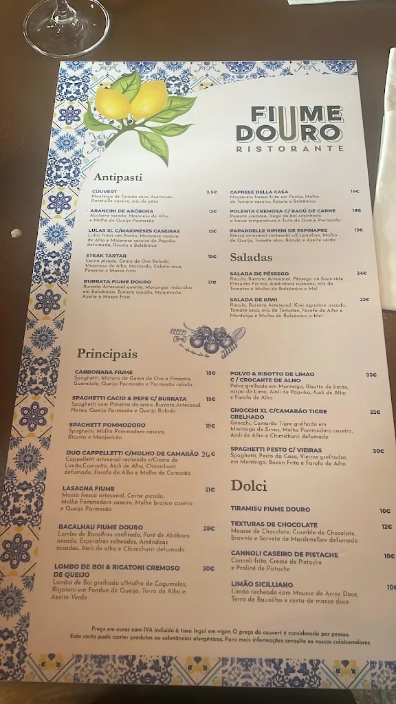 Menu_Fiume Douro_Ribeira_image_1