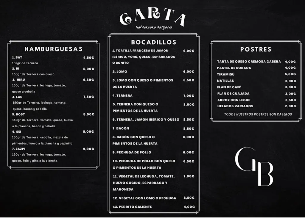 Menu_Galdakaoko Batzokia_Galdakao_immagine_1